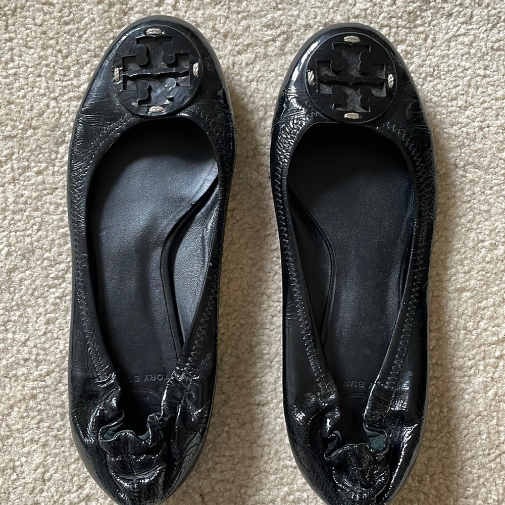 Black Tory Burch flats